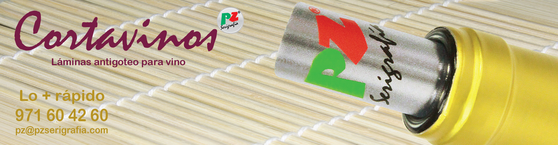 Láminas antigoteo vinos 
